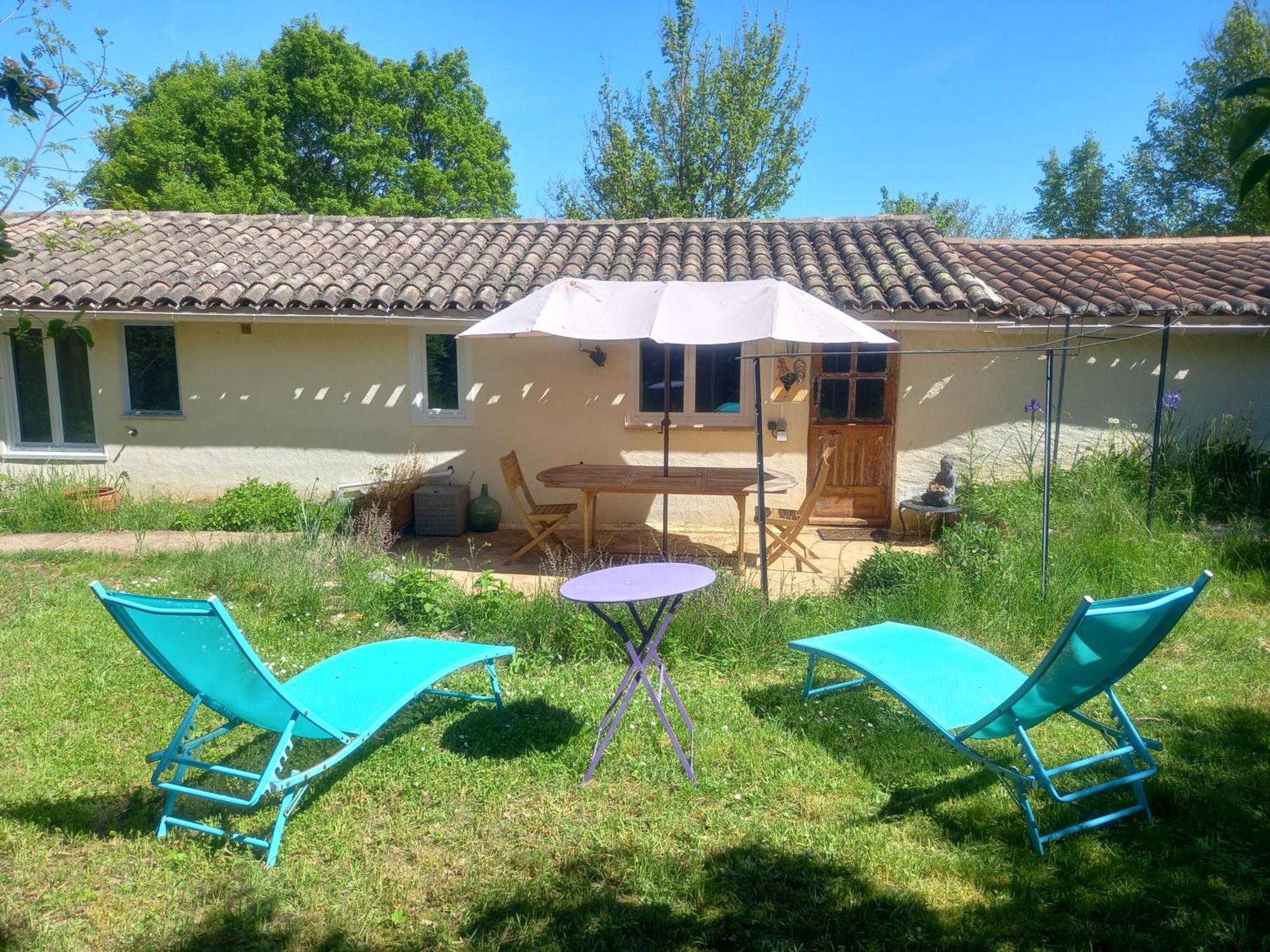 La Longere Du Moulin Villa Laburgade Exterior foto